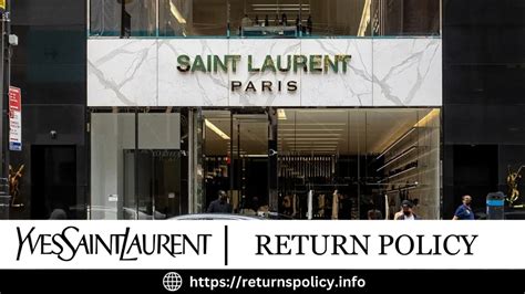 ysl beauty return policy|ysl contact.